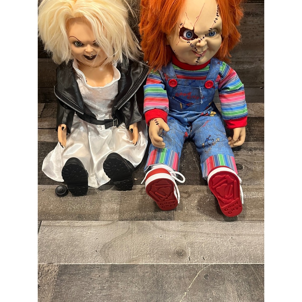 Chucky And Tiffany Valentine Animated Talking Doll's Bundle Tested And Working - Picture 4 of 6